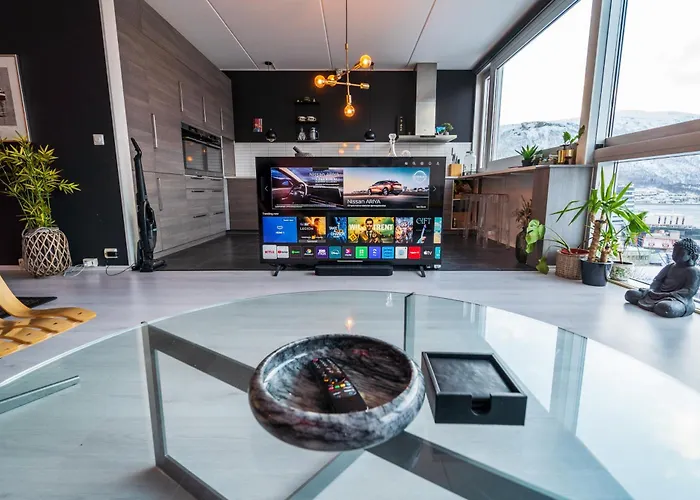 10th Floor Penthouse In The Heart Of 트롬쇠