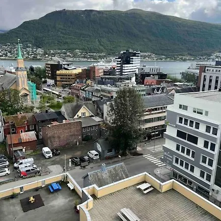 10th Floor Penthouse In The Heart Of Apartamento Tromsø