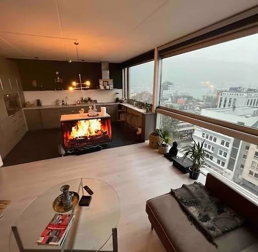 10th Floor Penthouse In The Heart Of Apartamento Tromsø